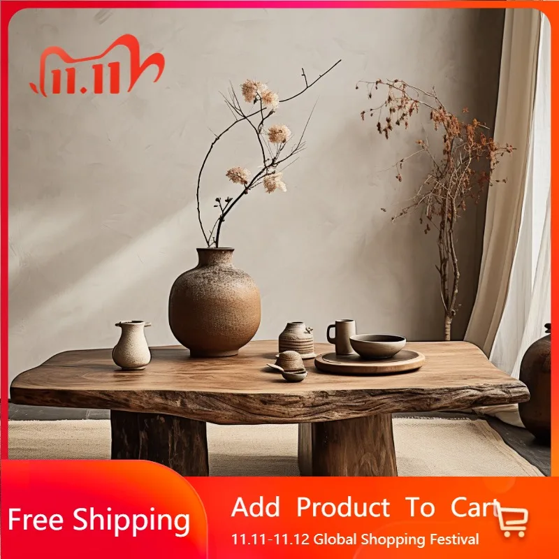 

Wooden Room Decor Coffee Table Beauty Large Salon Events Party Relaxing Side Table Living Room Mesa Auxiliar Trendy Furniture