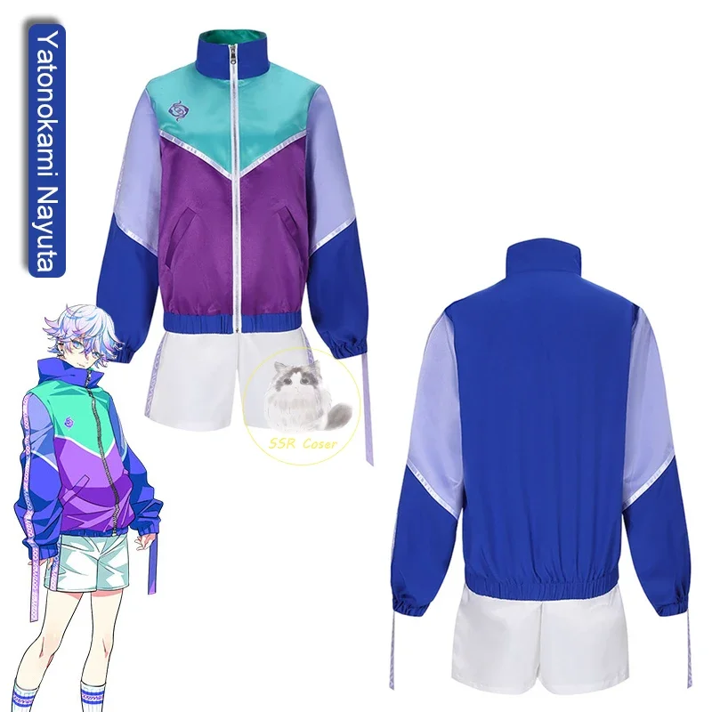 Gioco paradest Live Cosplay Costume Yatonokami Nayuta Cosplay Yatonokami Kanata Cosplay uniforme parrucca Halloween Party Costume Men