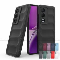 For OPPO A80 5G Case For OPPO A80 5G Cover Shockproof Anti-fingerprint Silicone TPU Protective Phone Back Cover For OPPO A80 5G