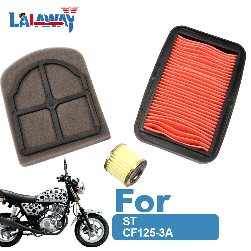 

Motorcycle Air Filter Motor Bike Intake Cleaner For CFMOTO ST CF125-3A, Air Filter Oil Filter