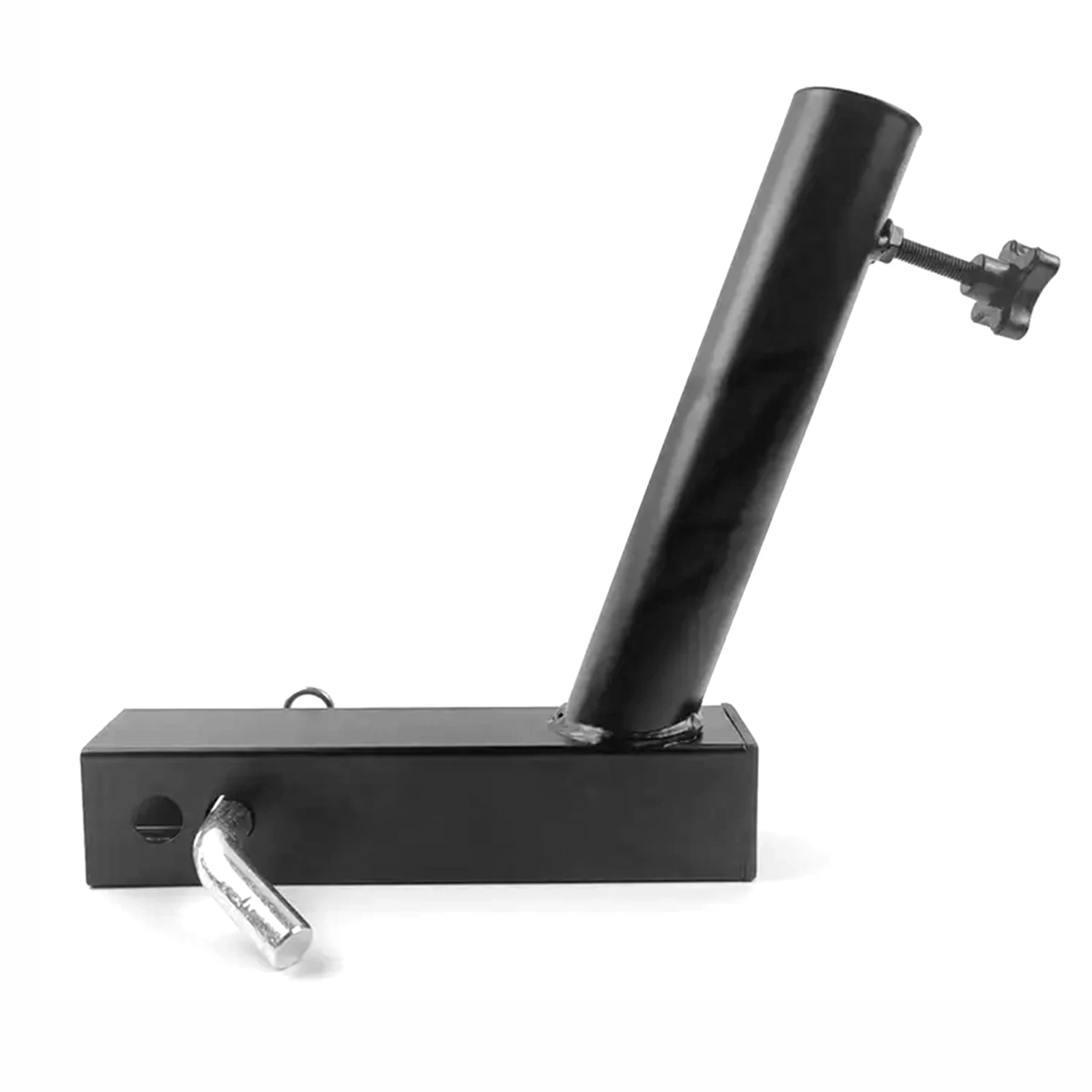 

Car Mount Flagpole Bracket Wear Resist Vehicle Rear Flag Pole Mounting Bracket Compatible with Standard 2 Inch Hitch Receiver