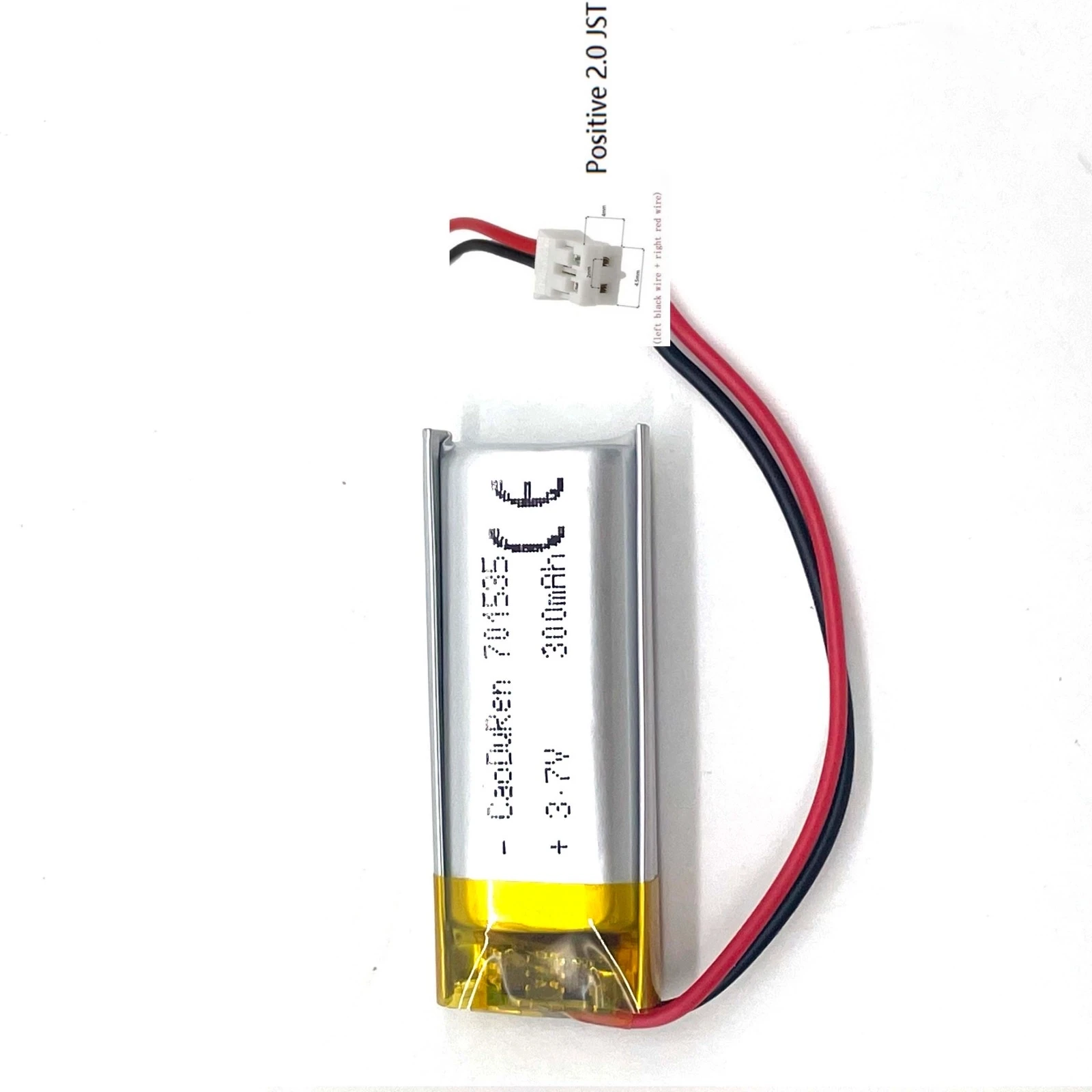 Rechargeable 3.7V 300Mah 701535 Lithium Polymer Ion Battery For SMART WATCH CHARGING TREASURE POWER TABLET GPS MP479 MP3