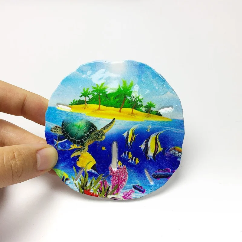 

USA Hawaii Souvenir 3D Resin Fridge Magnet Tropical Island Turtle Aimants Frigo Cute Magnets Magnets for Fridge Home Decor