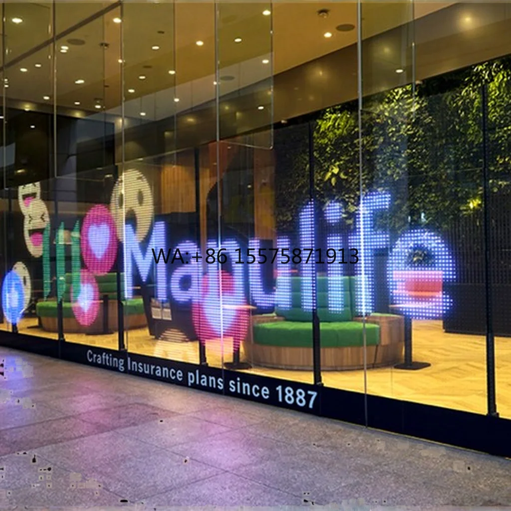 

Customizable P15.625 HD Transparent Film Video Wall Screen Customized Full Color Indoor/Outdoor LED Display