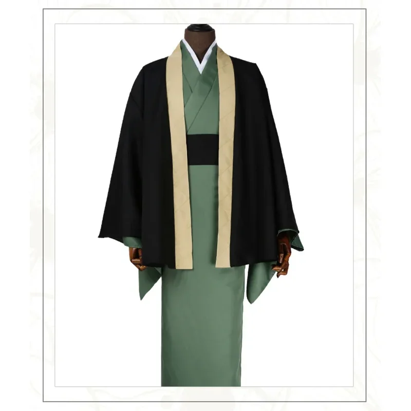 Anime Bungo Stray Dogs Cosplay Costume fukuzawa yukichi cosplay costume CLOTHES WIG HAIR kimono sets Japanese anime Warrior