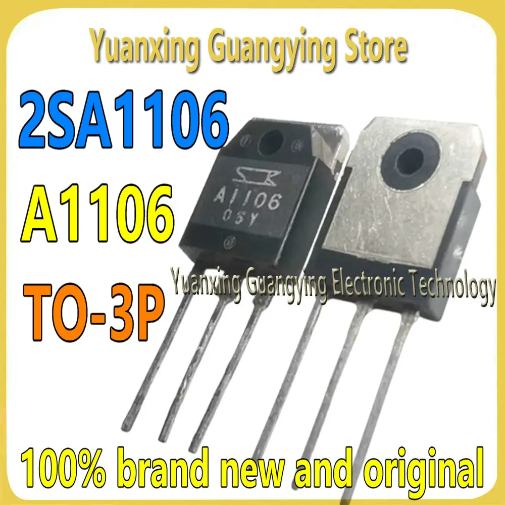 (10 Pieces = 5 Pairs) 2SA1106 2SC2581 A1106 C2581 TO-3P Audio Amplifier Pair Transistors 100% Brand New