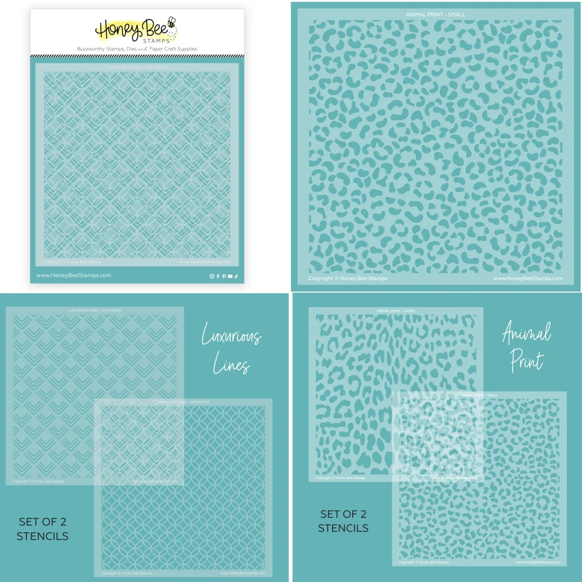 Luxurious Lines Animal Prints for DIY Making Card Scrapbook Embossed Paper Craft Supplies Template Decoration 2026 New