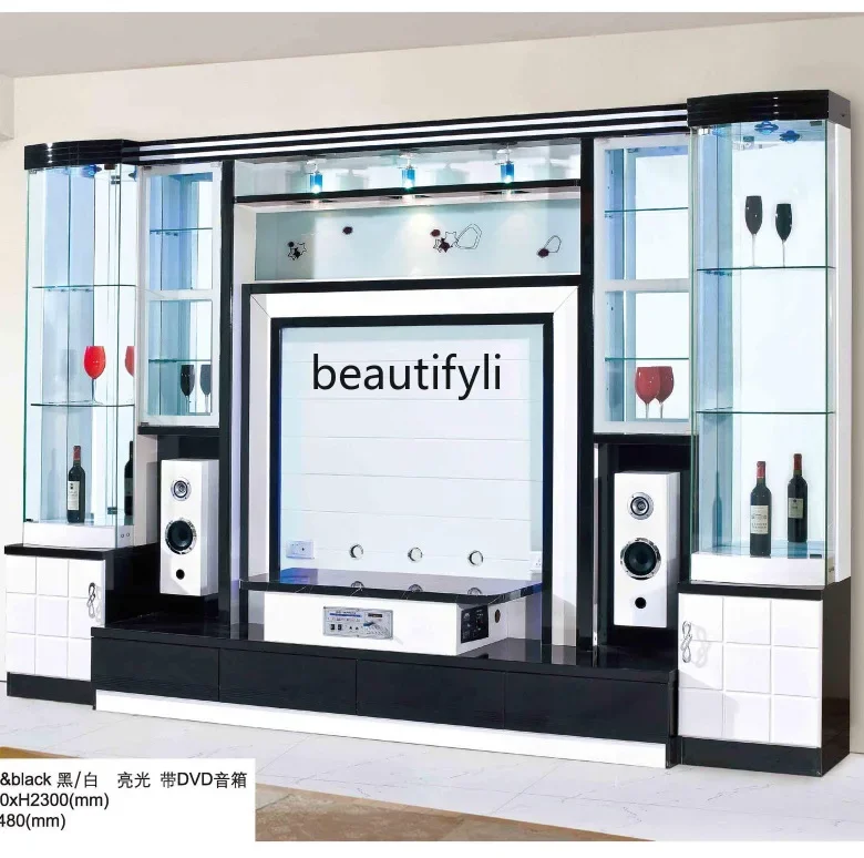 

New Arrivals Overall combination TV cabinet, modern simple living room furniture TV cabinet S51
