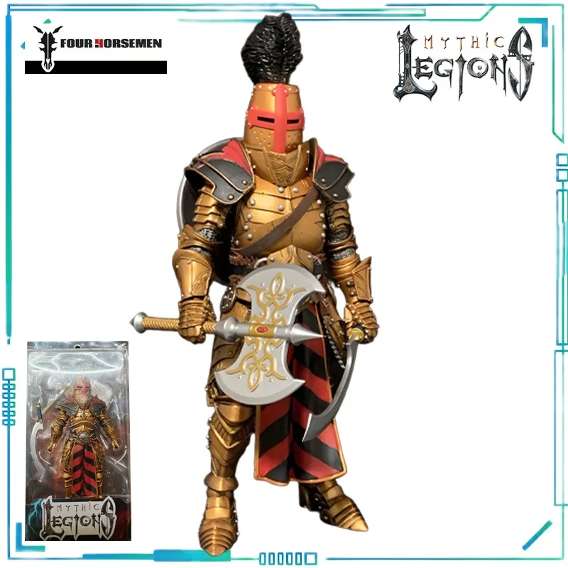 Four Horsemen Studios Echte Mythic Legions Series Flame Demon Hadriana Barrios Magnus Beweegbaar model Eindproductmodel