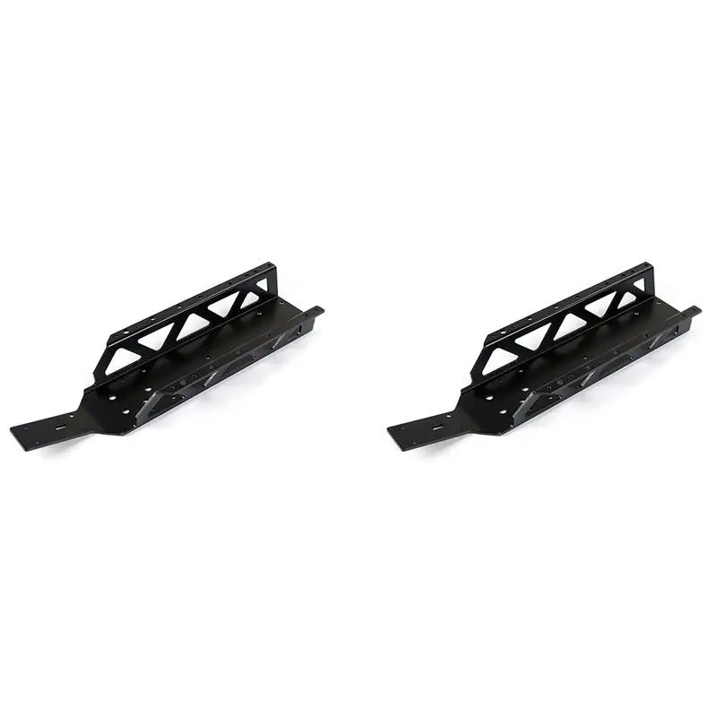 ABXE-2X New Metal Main Frame Chassis For 1/5 HPI BAJA ROVAN KM 5B 5T 5SC SS Rc Car Parts,Black