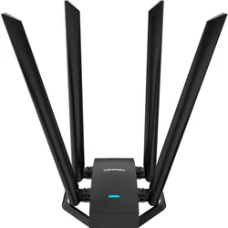 Comfast 1300 Мбит/с Wi-Fi адаптер Usb 3.0 Adaptador Wi-Fi 5 ГГц 4*6dbi Antena Para PC Placa De Rede MT7612U Kali Linux Cle Dongle Card