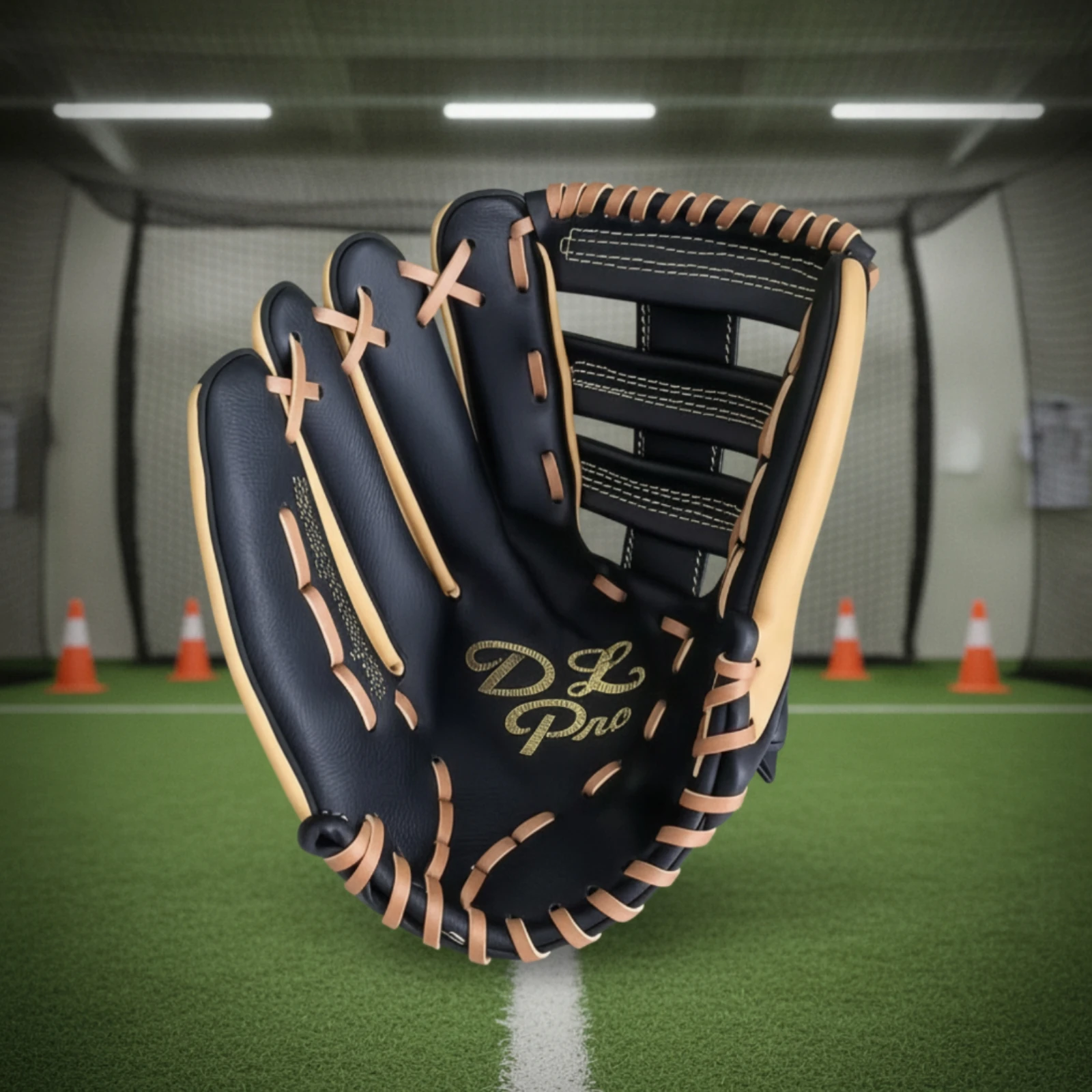 Baseball Glove Padded Baseball Glove Softball Glove Comfortable Protective for Players, Training view 2