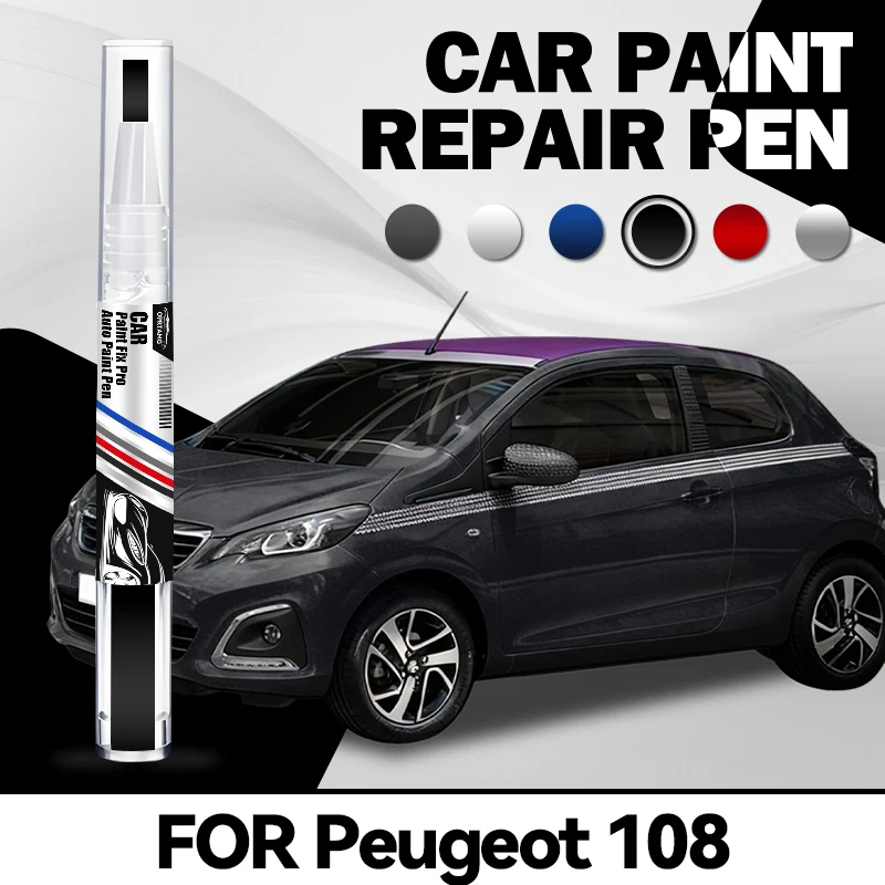 For Peugeot 108 auto paint repair pen car paint repair scratch acrylic paints concealer pencil car accessories detailing auto