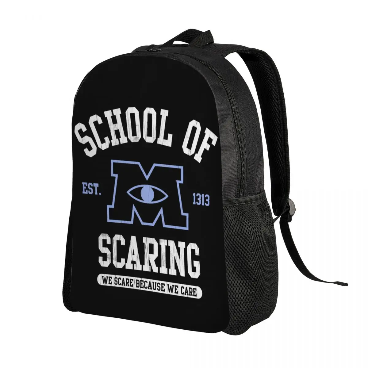 Custom Monsters University Scaring School Travel Backpack Women Men School Computer Bookbag College Student Daypack Bags