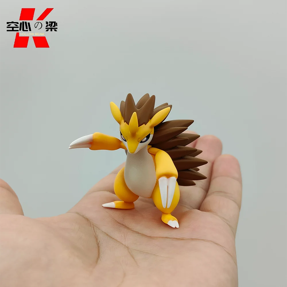 [1/20 Scale World] Sandshrew & Sandslash Alola Sandshrew & Alola Sandslash Toy Figure Decoration