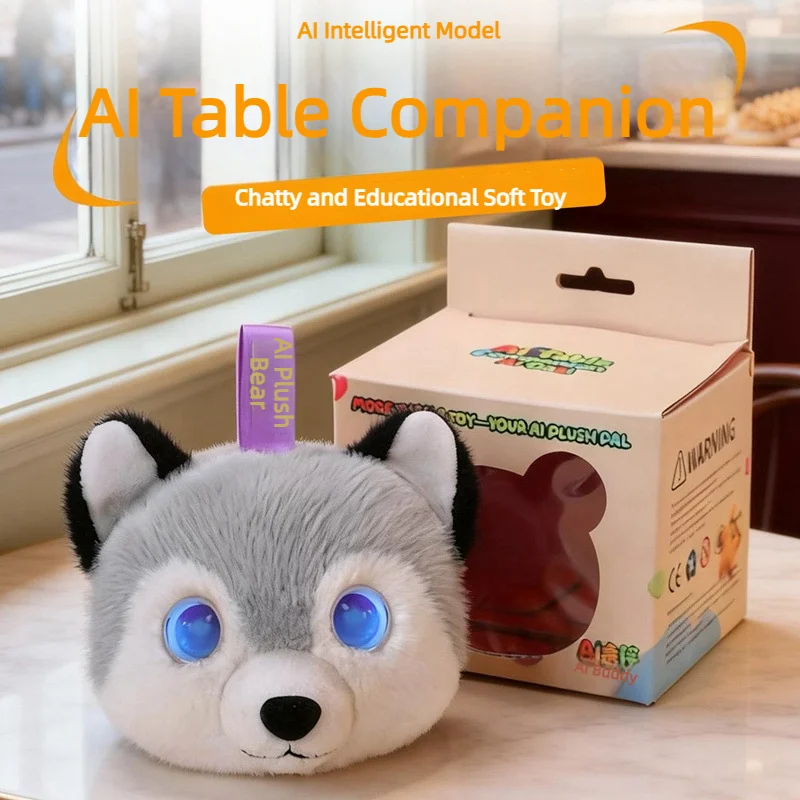 intelligent-ai-early-education-plush-husky-chat-partner-66-international-languages-holiday-gift-giving-friends