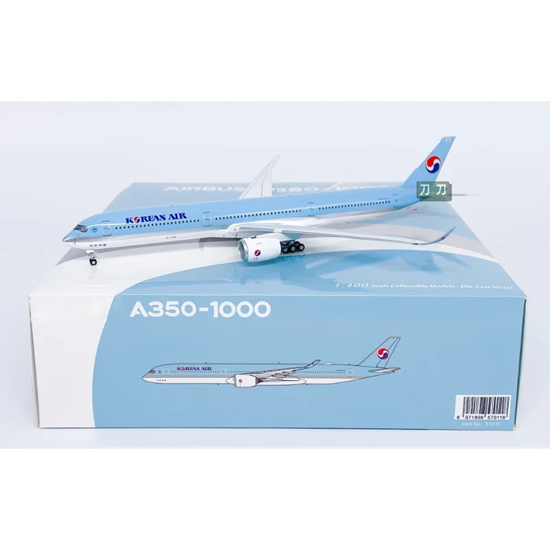 

NG 1/400 Scale Korean Air A350-1000 Die-cast Alloy Aircraft Model Collectible Decorative Item