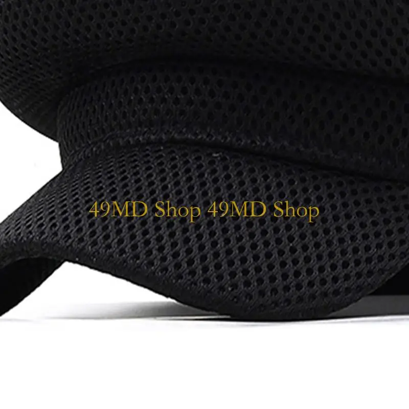 49MD Mesh Octagonal Hat Teens Cabbie Cap Women Hat Party Costume Accessories