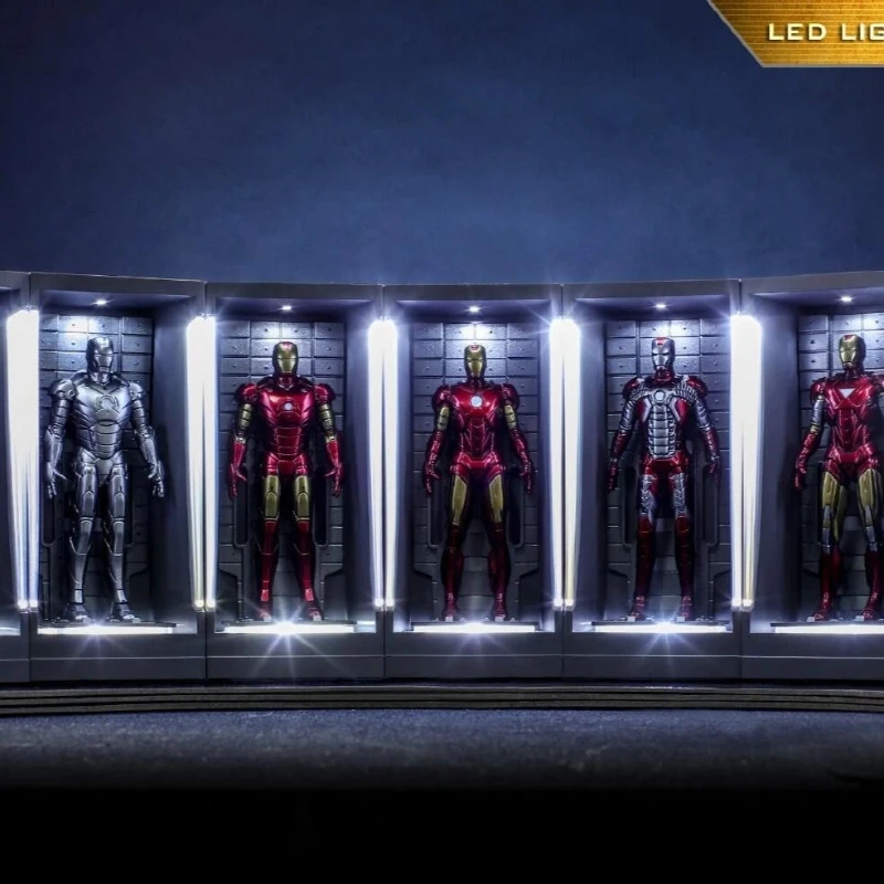 

Genuine In-Stock New Hottoys Iron Man Armored Storage Mini Collectible Single Set Figurine Soldier Figure Model Desktop Gift