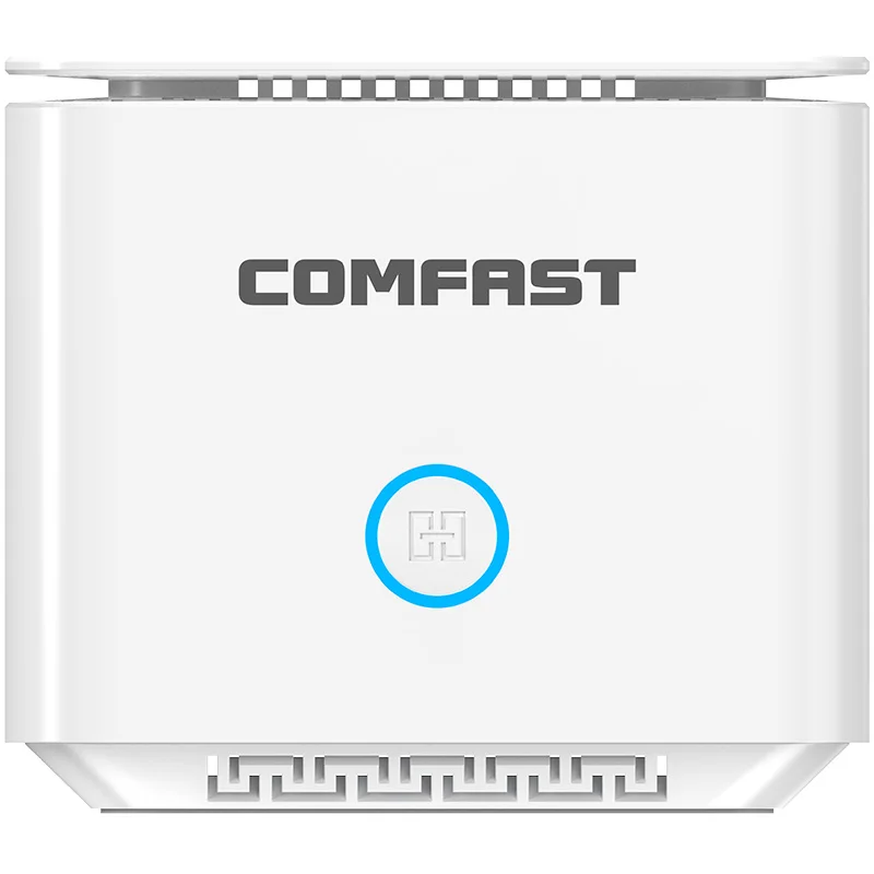 AC1200 Mesh WiFi Router 2.4&5Ghz Home Gigabit Mesh Router with 4*5dBi Antennas for Wireless Networking method strength coverage