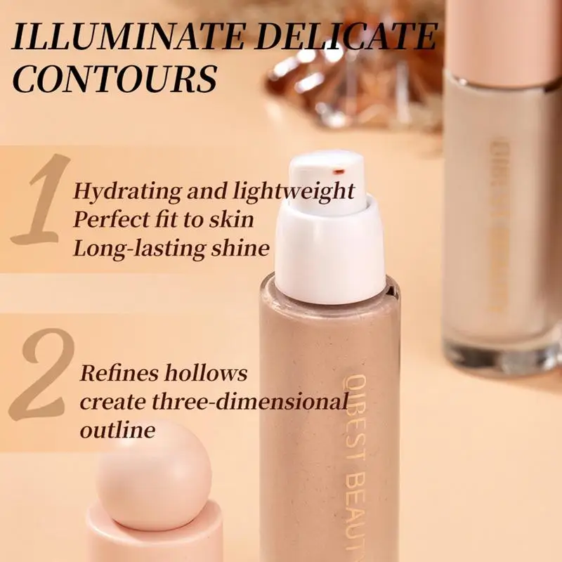 Liquid Luminizer Waterproof Smooth Highlight Face Illuminator Face Highlighters & Luminizers Contour Makeup Highlighter Makeup