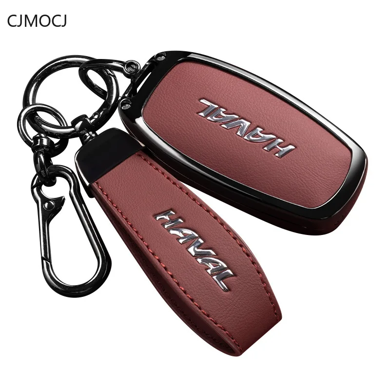 

Premium Zinc Alloy Key Cover Case for Haval H6 3rd Gen/National Tide/F7/Chitu/M6 Plus/Big Dog/H2 (2021-2022) - Key Fob Shell