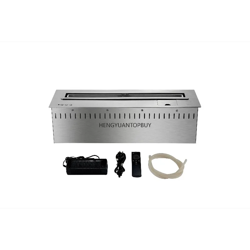 24 Inch Intelligent  Remote Controlled Bio Ethanol Electric Fireplace Heaters view 3