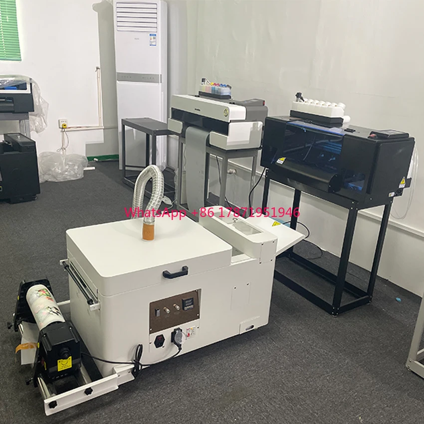 Factory sale 30cm a3 size i1600 2 head digital dtf printer machine