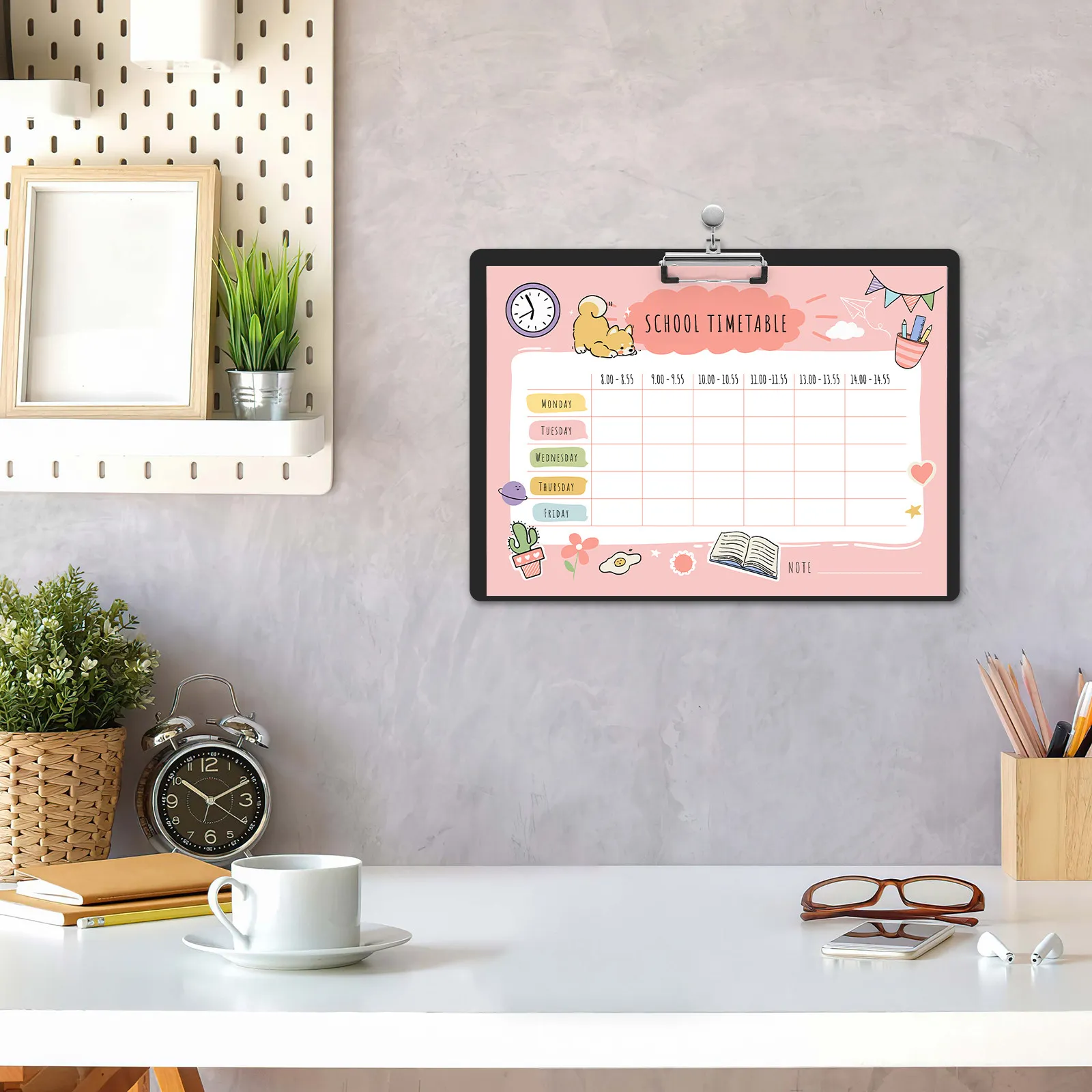 

A3 Clipboard Plastic Thick Horizontal Drawing Board Metal Clip Large Clip Board Folder Office and School Artist Clipboard