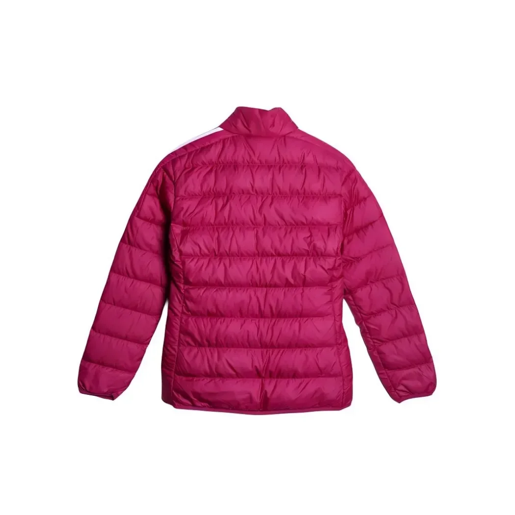 adidas stand-up collar warm Slim down jacket outdoor quilted light feather winter women's red