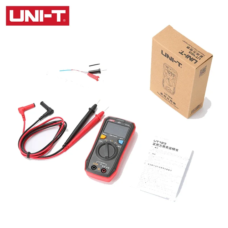 UNI-T UT123 UT123D Digital Smart Multimeter True RMS EBTN Display Voltage Current Tester Capacitance Meter Measuring Instruments