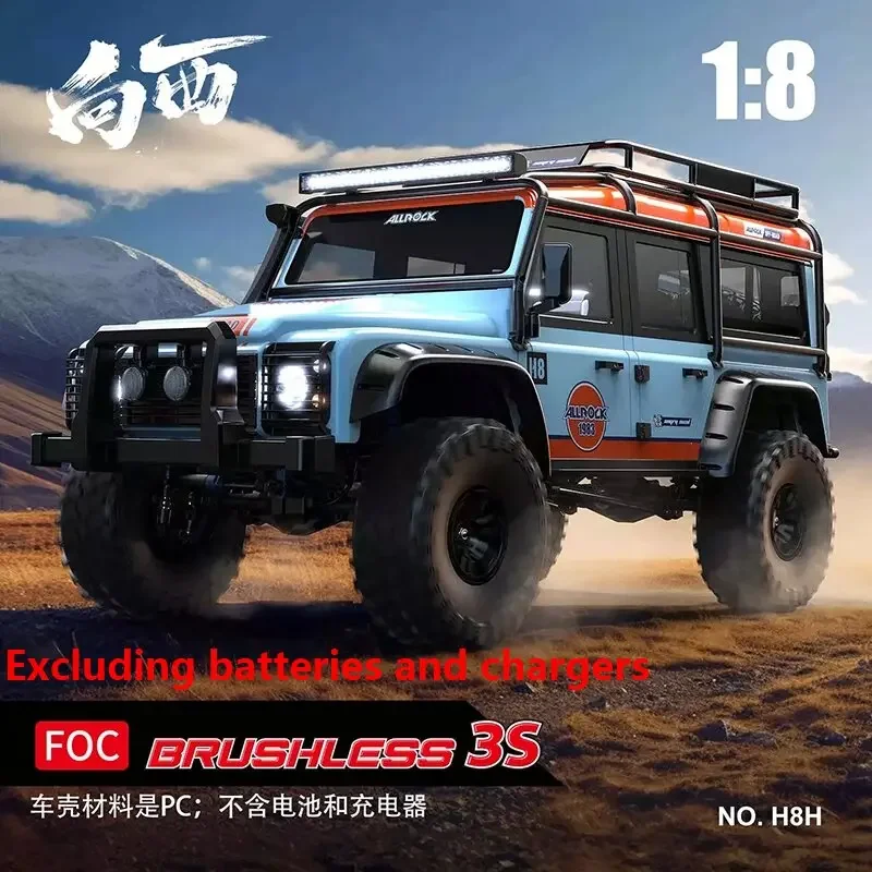 Mjx H8h Westward V2 fırçasız güç tırmanma Off Road aracı diferansiyel kilit ikinci hız uzaktan kumanda araç Rc Model araba