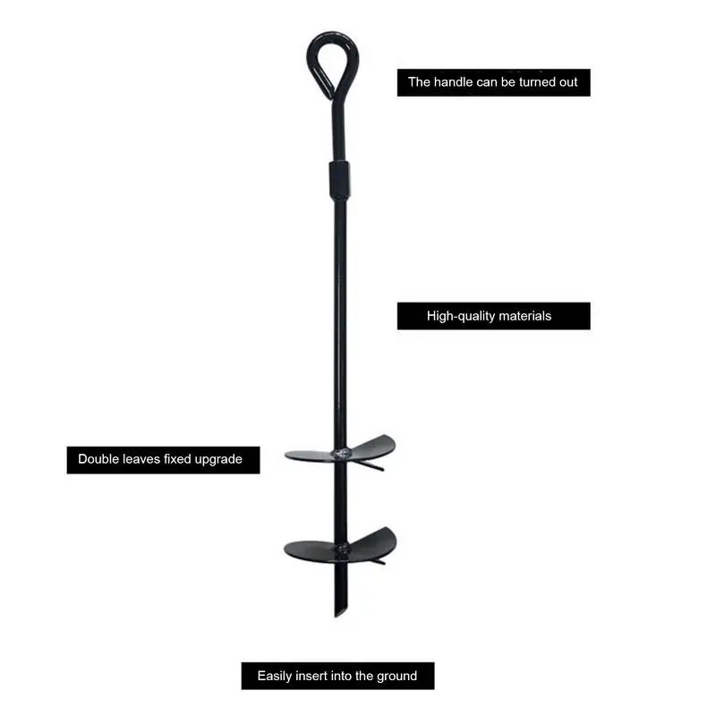 Ground Anchors Tent Stakes Outdoor Camping Tent Pegs Canopy Tent Pegs  Ground Anchor Camping Stakes for Trampolines Tent Trailer