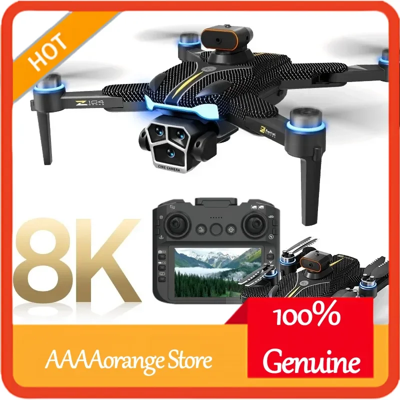 

Z104 4-Axis GPS Drone with 4.5-Inch Screen Remote Control 8K HD Aerial Photography Long Endurance RC Quadcopter Toy