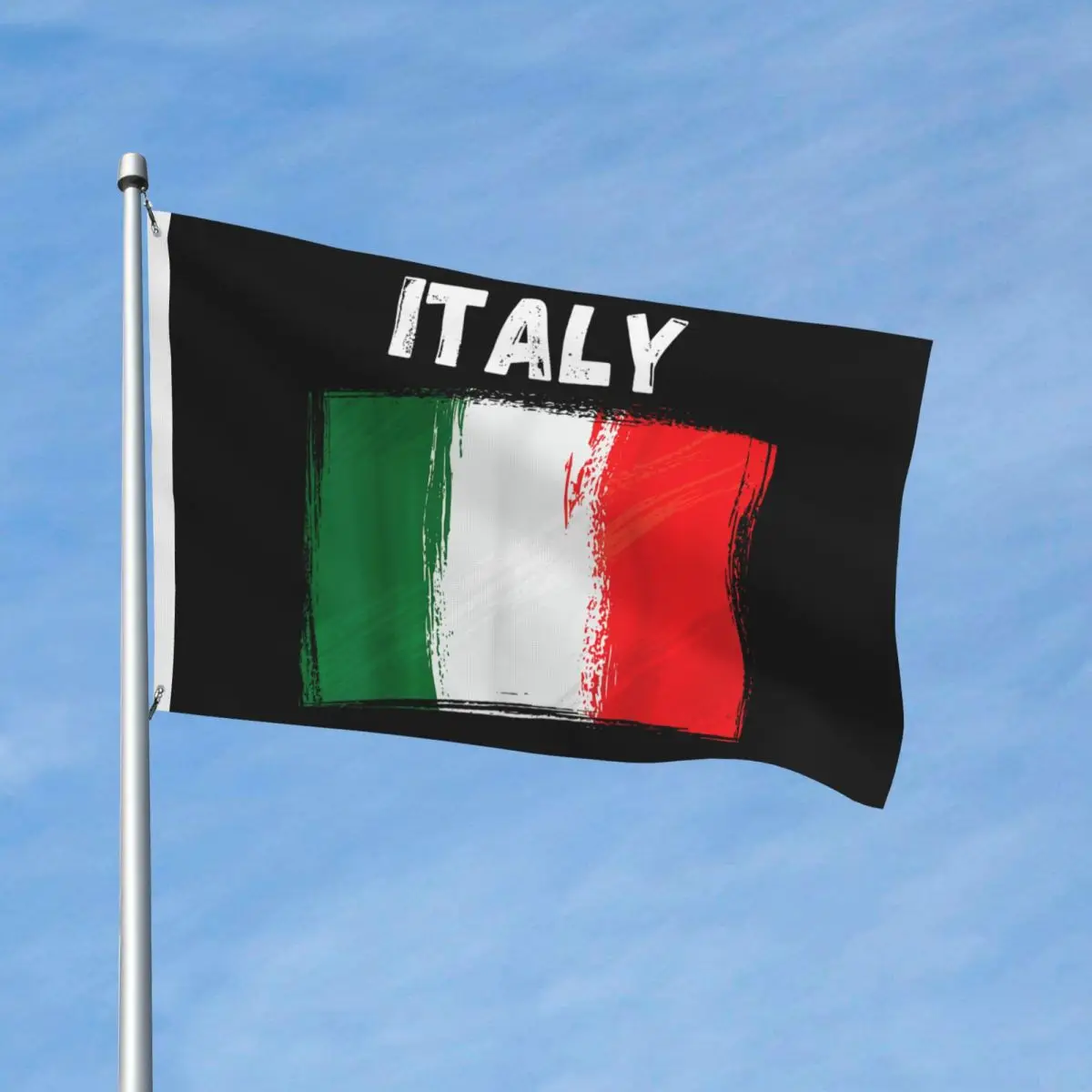 Italy Flag Vintage Grunge Italian Flag Flag Fashion Hanging Polyeste Flags 90X150cm Graphic Banner For Festival Home Decoration