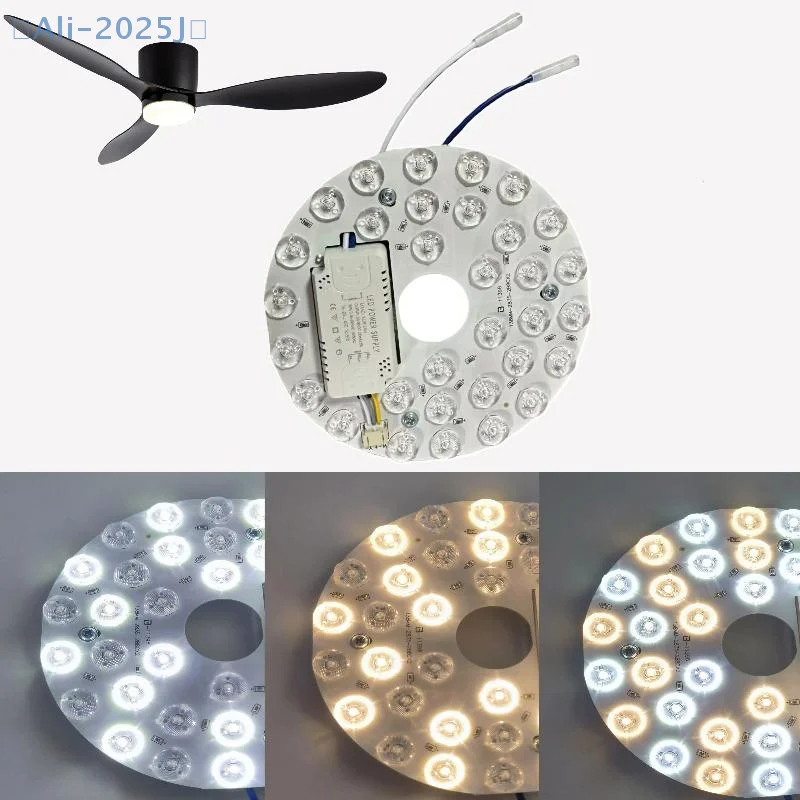 1 Set Energy-saving Circular Replaceable LED Light Source With Magnet Lights 15/24W Panel LED Bulb Chip Light Board