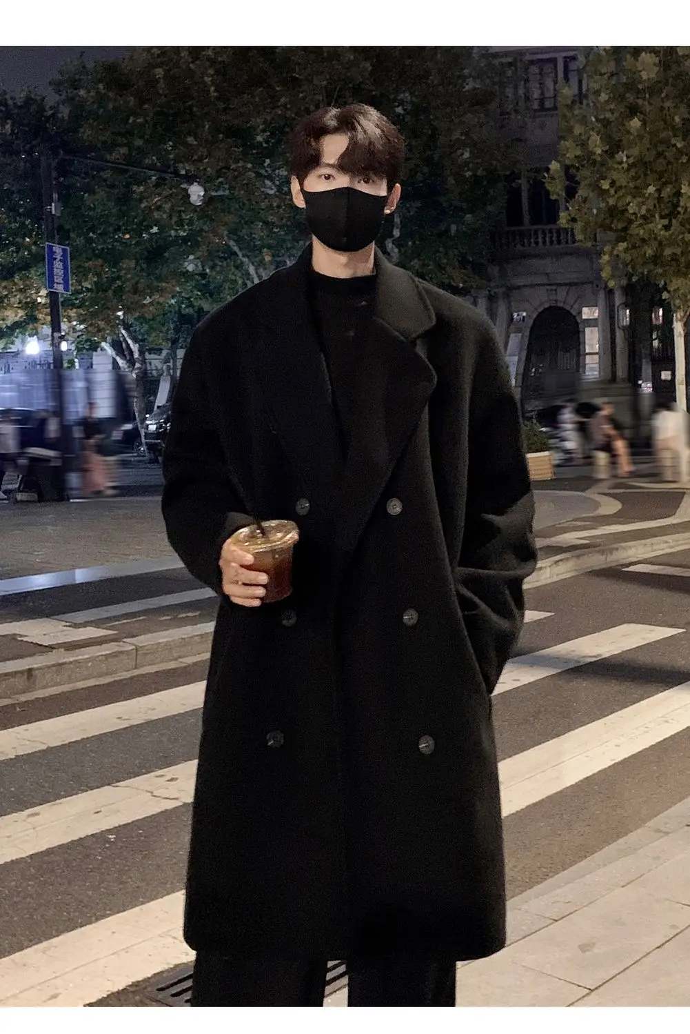 

Мужское пальто из шерстяной смеси: Отборное, Премиум-класса, Высококачественное, Идеальное, Удачное, Благоприятное, Процветающее, Стильное