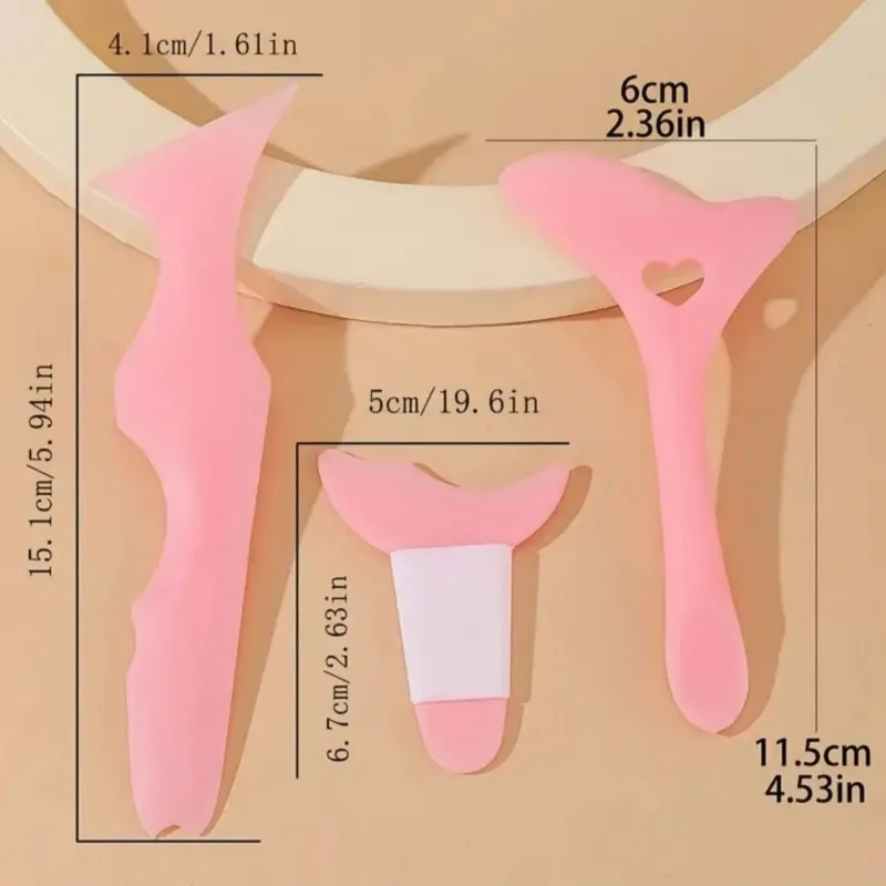أداة مساعدة مكياج العيون الاحترافية - واقي الجفن وتحت العين لأجنحة مثالية، وتجاعيد القطع، وتطبيق ظلال العيون بدون تسقط، وإعادة الاستخدام