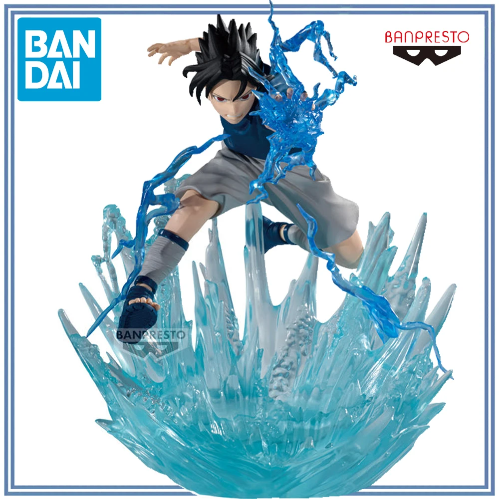 100%Original in Stock Bandai Banpresto Combination Battle Naruto Uchiha Sasuke Anime Figure Model Decoration Collection Toy Gift