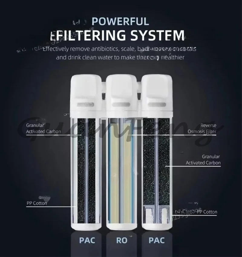 Hot and Warm Reverse Osmosis Purifier Counter Top Water Dispenser