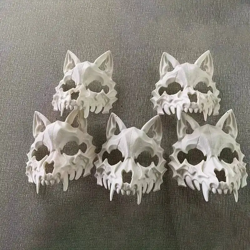 جديد يون تأثيري حلي قناع أنيمي LOL الأبيض موحدة ملحق هالوين عيد الميلاد كرنفال مجموعة كاملة #5