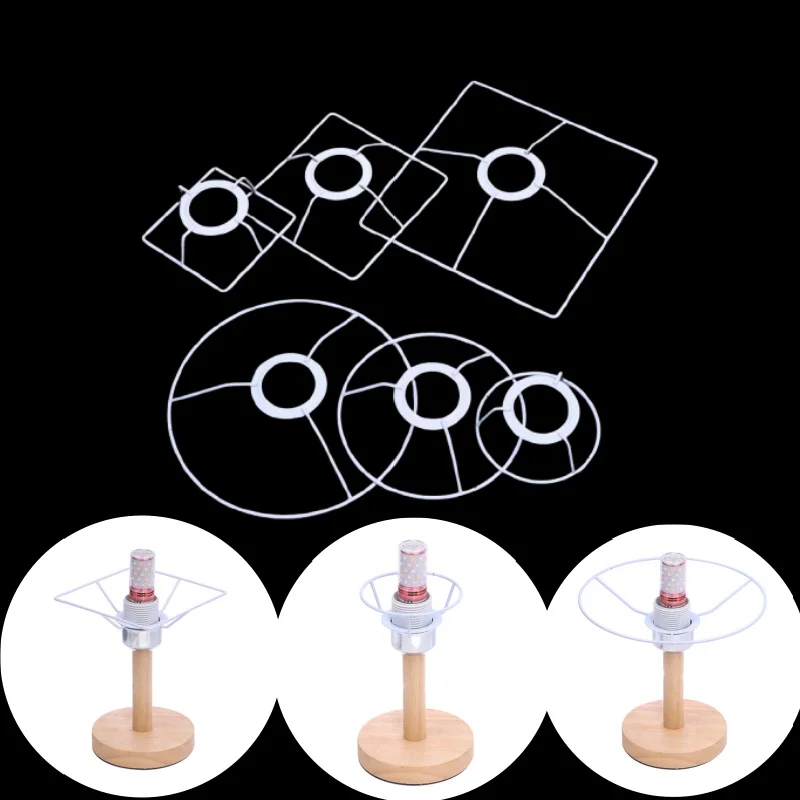 

1 комплект, цилиндр, винтажный абажур, лампа, железная рамка лампы, абажур, аксессуары для E27, цоколь для люстры