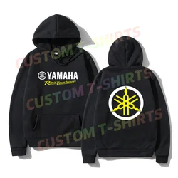 2024 Oversized Essential Men Yamahas Revs Your Heart Hoodies Women Thermal Sportswear Long Sleeves Unisex S-3XL