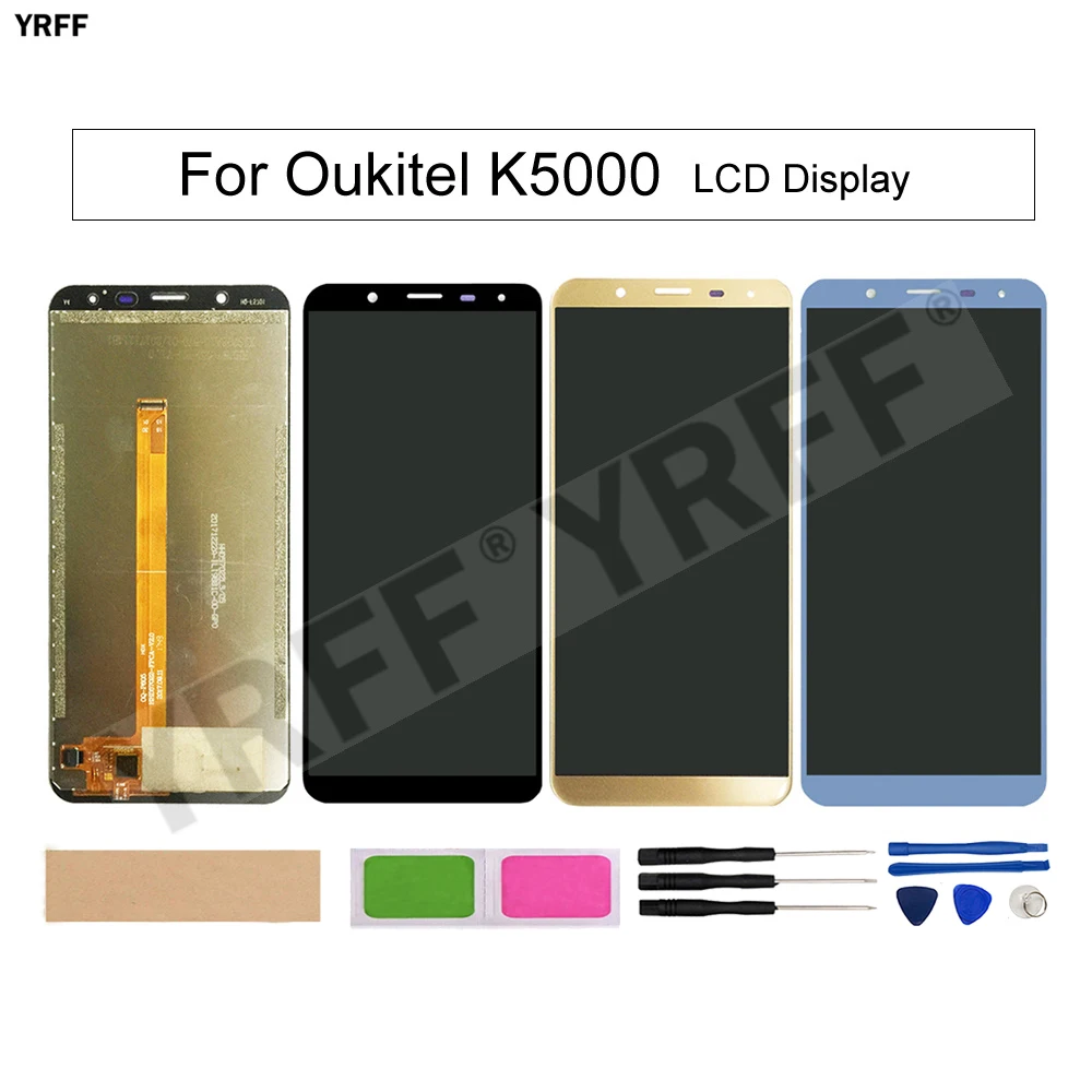 

LCD Display Touch Screen Digitizer Assembly for Oukitel K5000,Phone Replace Parts,100% Tested,Free Shipping