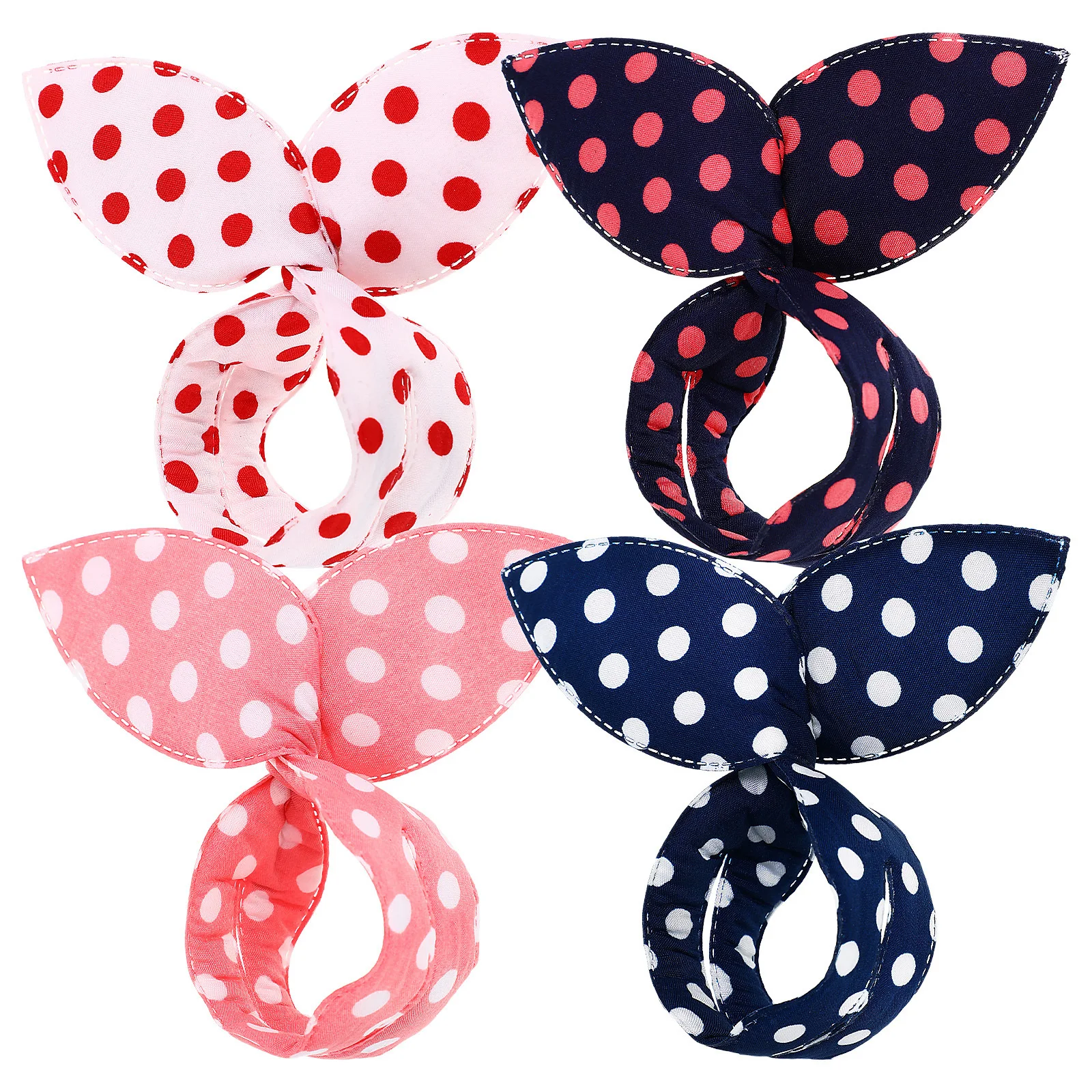 

4Pcs Hair Bun Maker Soft Comfortable Bun Roller for All Hair Types Easy Elegant Updo Styling Tool for Women Daily Party Wedding