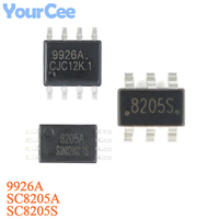 10pcs 9926A SOP-8 20V 6A N-channel Enhanced MOS Field Effect Tube IC Chip SC8205A TSSOP-8 SC8205S SOT-23-6 Integrated Circuit