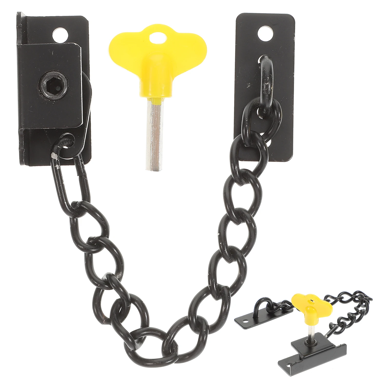 

Stainless Steel Window Safety Chain Lock Door Locks Adjustable For Doors Windows Privacy Protection