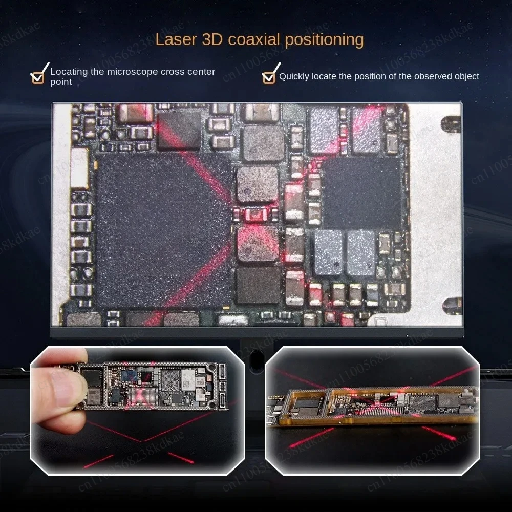 256 Thermal Camera Matching 6558 Microscope Polarized LED Ring Light PCB Mainboard Fault Detection Repair Tool