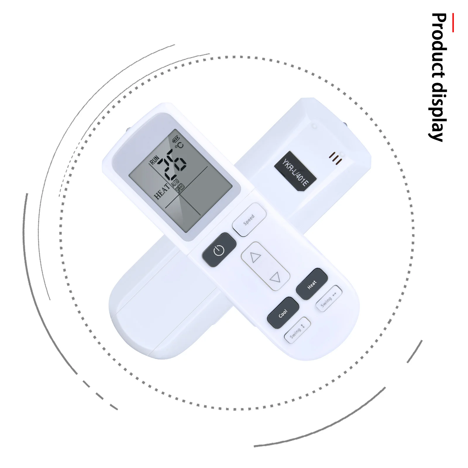 New YKR-L/401E Remote Control For AUX Whirlpool RINNAI Akai Air Conditioner