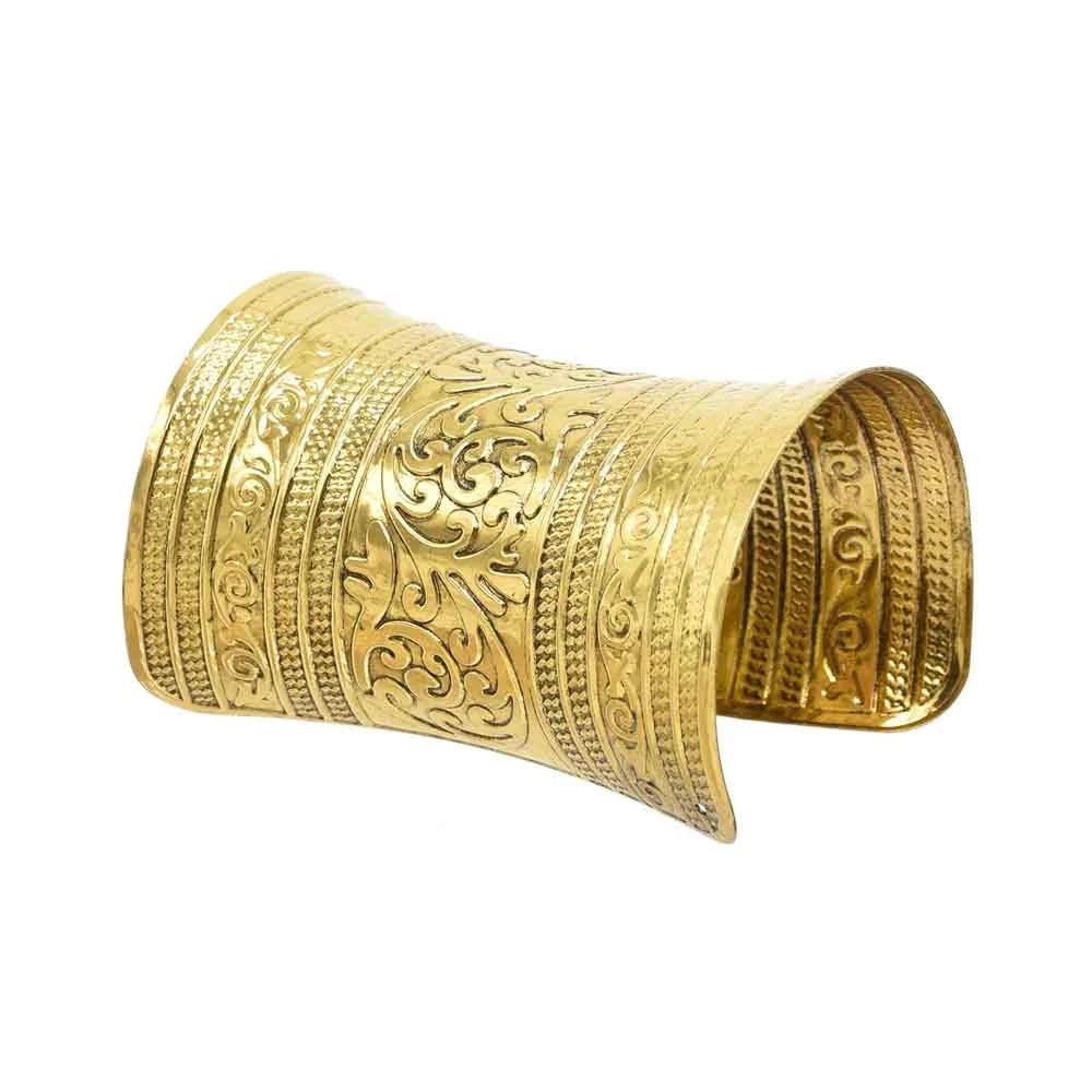 Vintage Tibetan Ethnic Wide Cuff Bracelet For Women Alloy Carved Open Arm Bangles Bracelets Gypsy Tribal Turkish Indian Jewelry